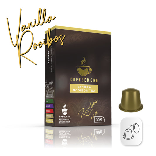 Rooibos Vanilla Tea | 10 x Capsules | *Nespresso Compatible | 55 g